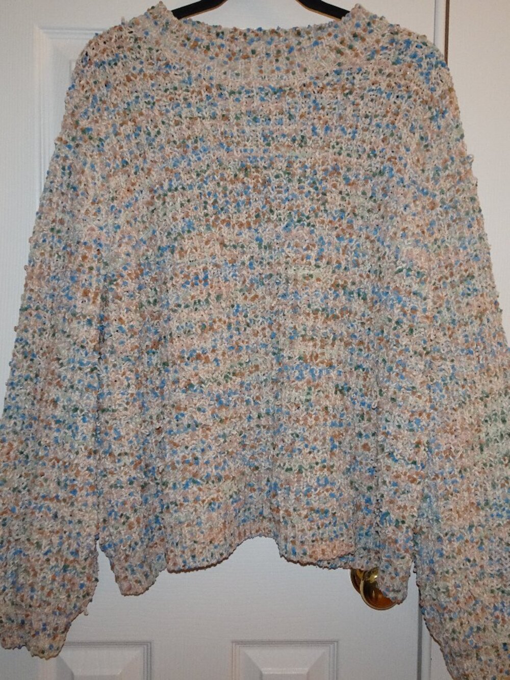 Fever Multicolored Plus Size Yarn Sweater